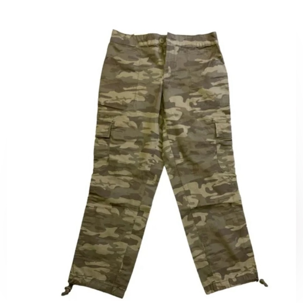 Social Standard - Lightweight Scout Poplin Surplus Cropped Pants - green - new - Picture 2 of 8